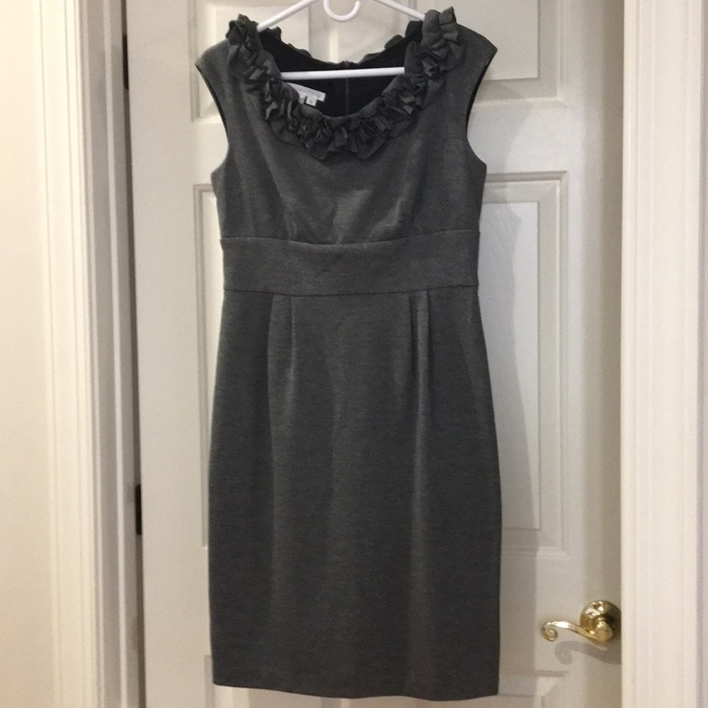 London times size 10 gray women’s dress